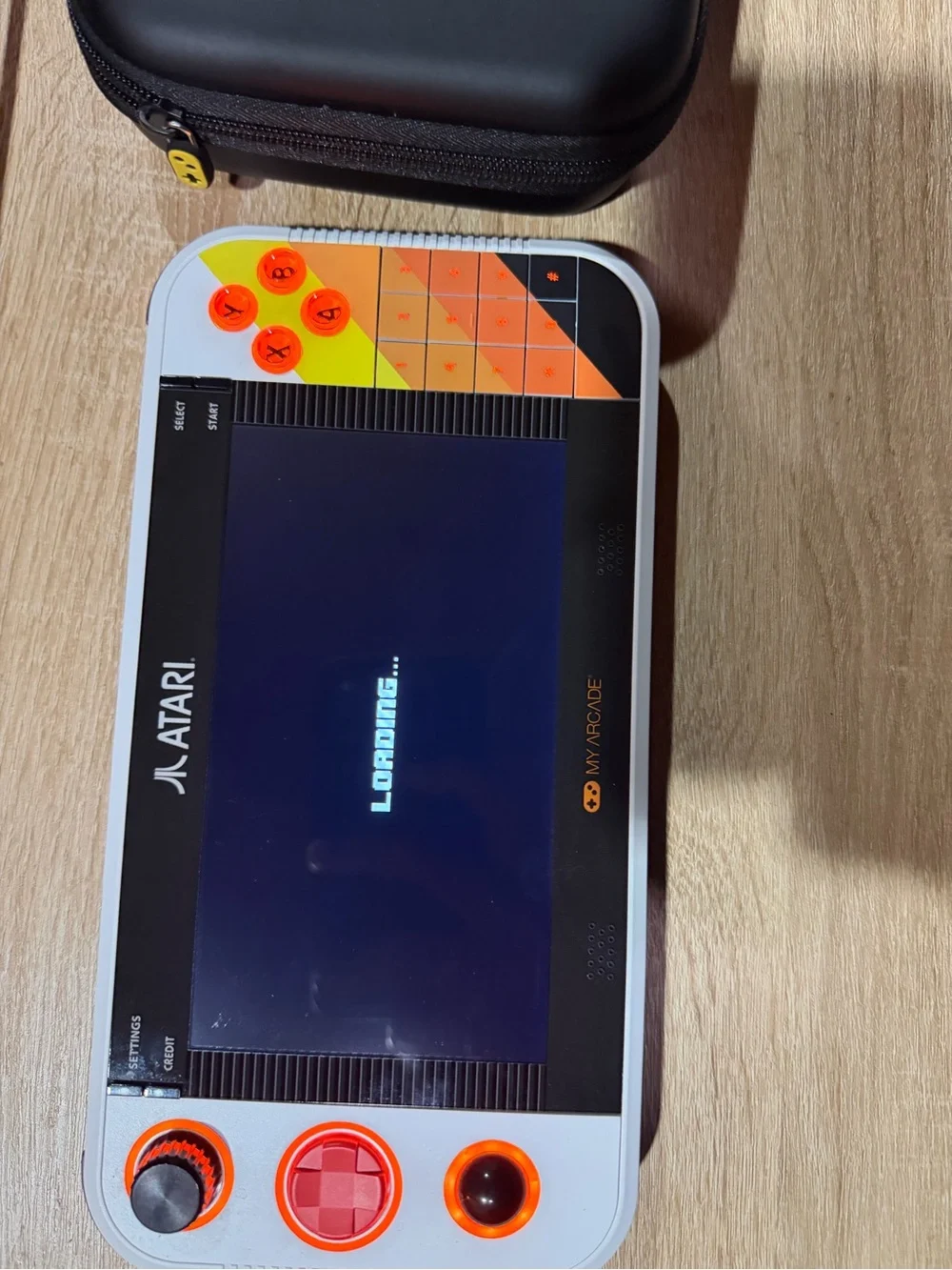 Sold-Atari GameStation Go Portable Handheld Arcade 200+ Games With Travel Case